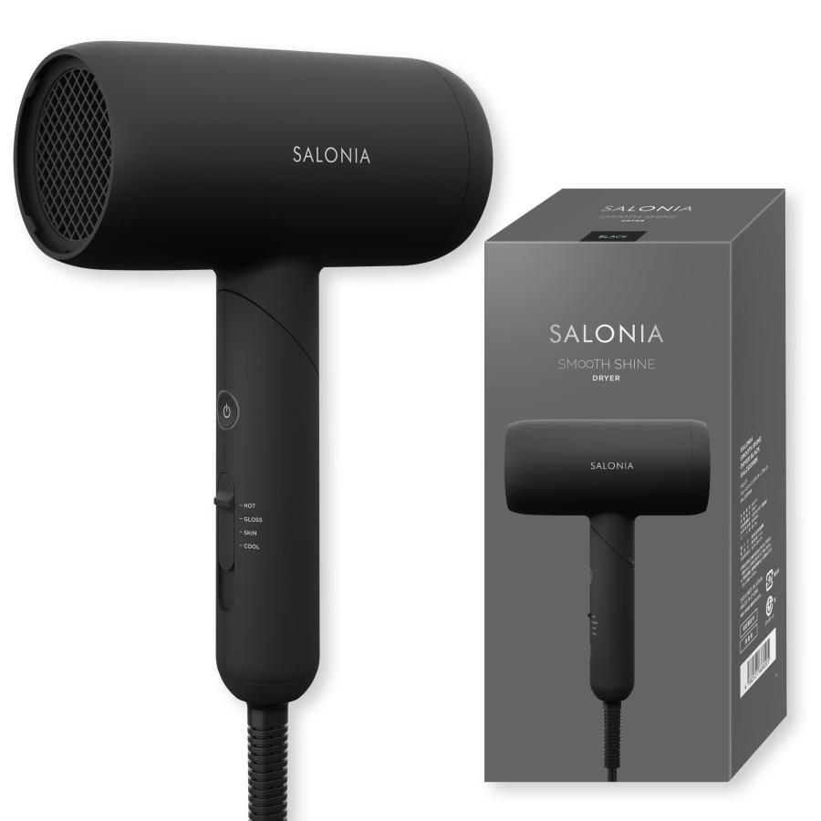 SALONIA サロニア スムースシャイン ドライヤー 大風量 速乾 軽量 ヘア