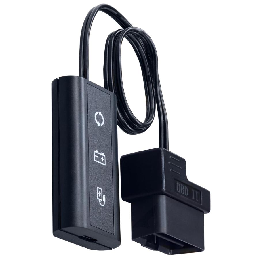 エーモン メモリーバックアップOBDIIタイプ モバイルバッテリーで給電 EV車 HV車 アイドリングストップ車 12V車専用 オーディオ、ナビなどの の商品画像