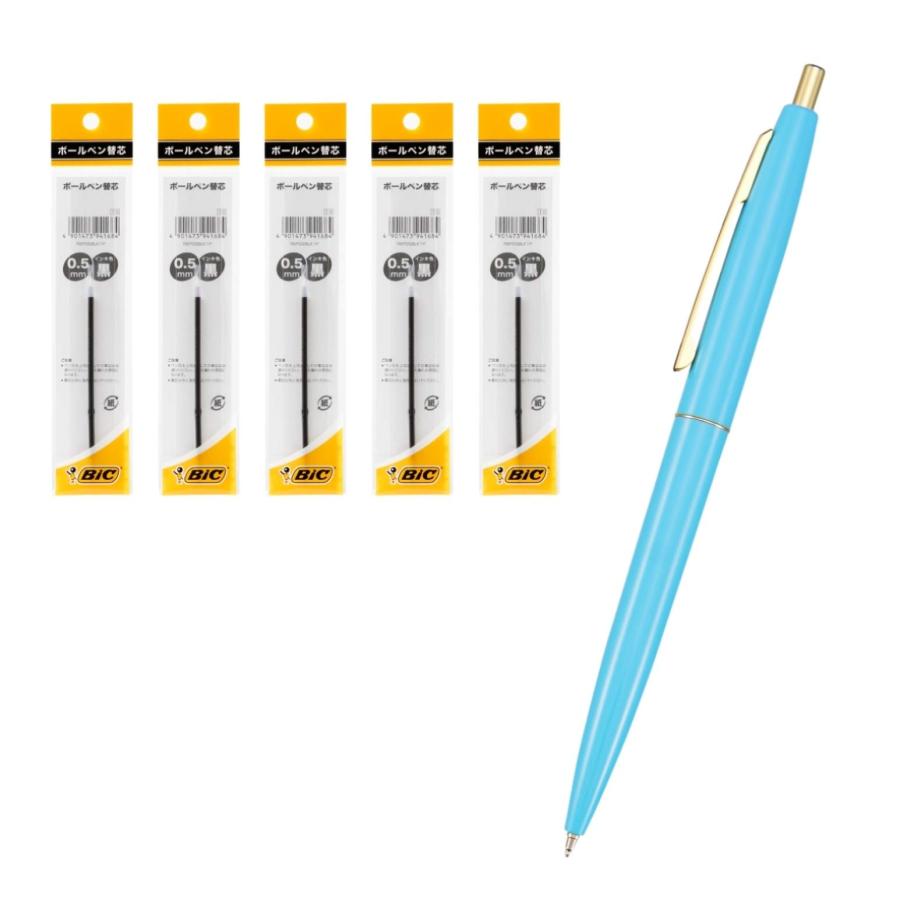 Bicジャパン ビック(Bic) ボールペン クリックゴールド 0.5 油性 黒