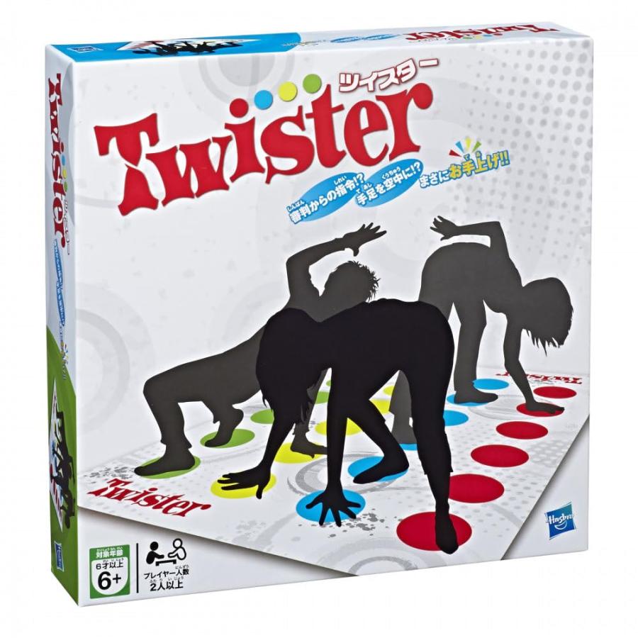 【入手困難】Twister ツイスター パーティーゲーム 2-5人用 昭和レトロ ハズブロ(HASBRO) ツイスター スピナーズチョイスとエアー付き