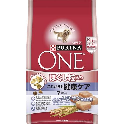 ピュリナ ワン シニア犬用(7歳以上) ドライ ほぐし粒入り これからも健康ケア チキン 2.1kg(700g×3袋) [ドッグフード]（Yahoo!・キチベイ）