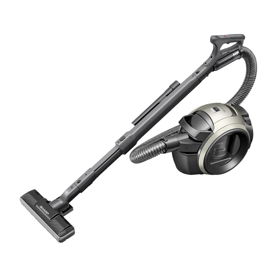シャープ 掃除機 EC-MS330-N サイクロン方式 キャニスター 軽量