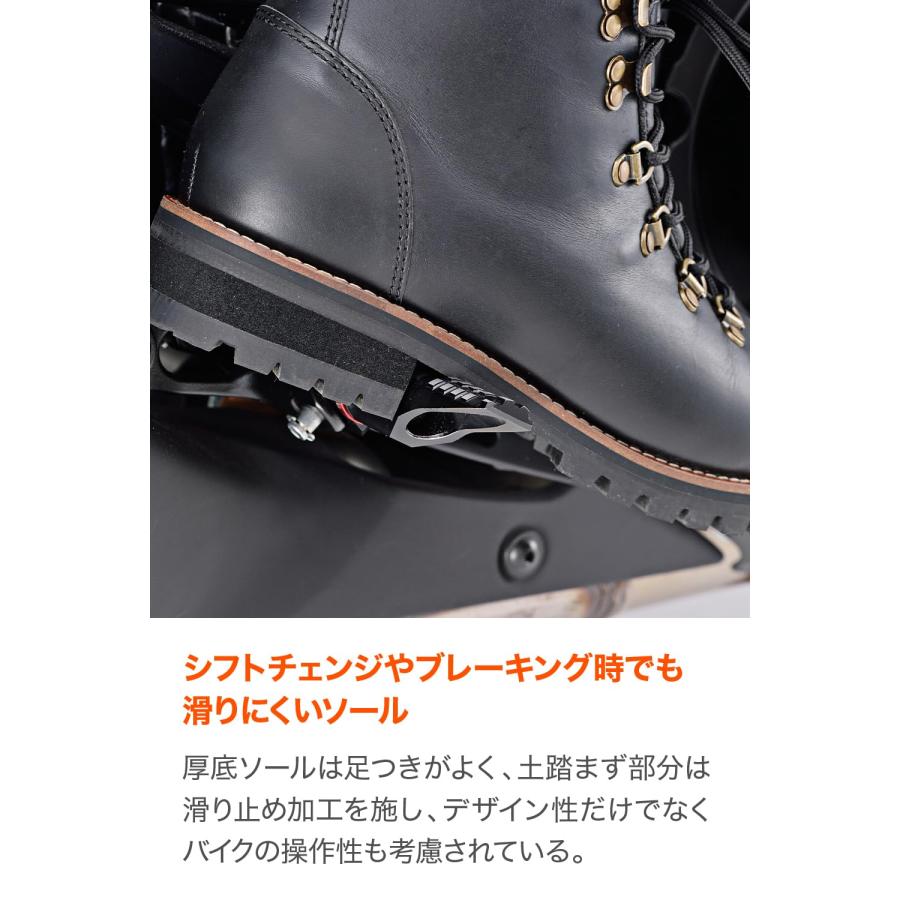 デイトナ(Daytona) バイク用 マウンテンブーツ 28.0cm/メンズ 本革