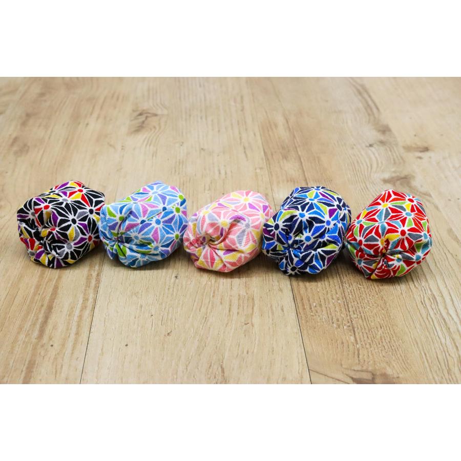 日本製 昔ながらの おもちゃ お手玉セット(5個入り) : キチベイ