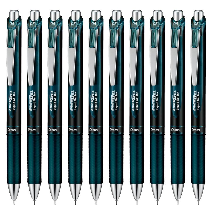 ぺんてる ゲルインキボールペン エナージェル 0.5mm インディゴ