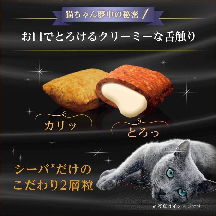 シーバ デュオ キャットフード 旅するシーバ 贅沢チーズ味仕立て お魚とチーズの味めぐり 成猫用 200g×12個(ケース買い)｜kichibei0510｜04