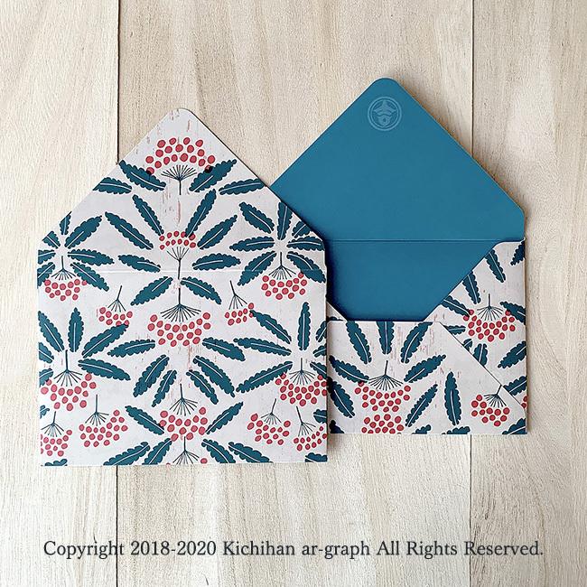 万両 まんりょう レターセット レトロモダン 手作り封筒便箋 封筒６ 便箋１２ Fblts Fuyu Manryou6 きちはん 吉斑 通販 Yahoo ショッピング