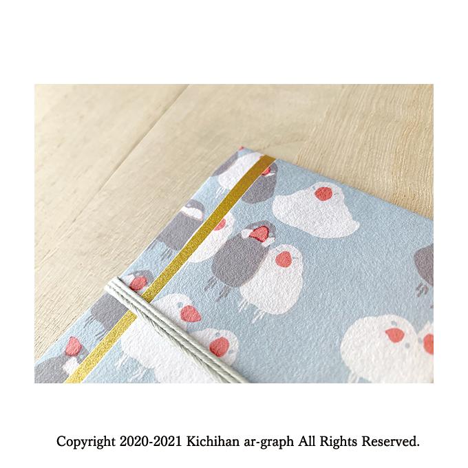 文鳥 ぶんちょう 文様/ご祝儀袋mini ポチ袋／110×70mm : きちはん・吉