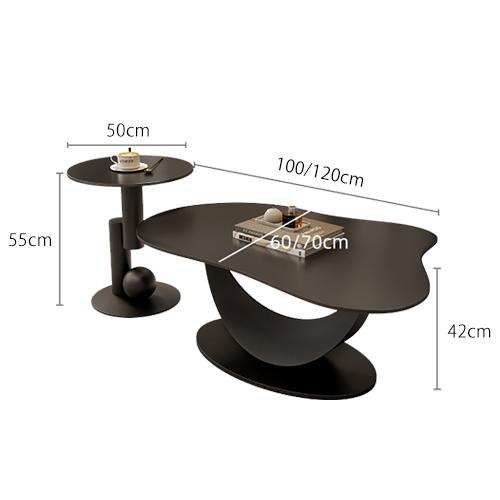 8%OFFクーポン☆センターテーブル 大理石調 ローテーブル