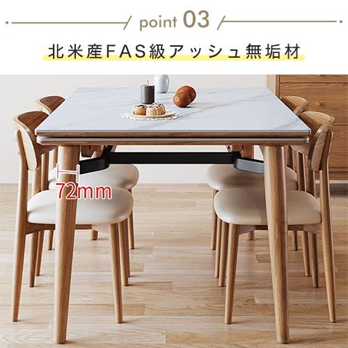 【1点限定】FUNROLUX 折り畳みダイニングテーブル 大理石柄 省スペース Amazon｜折りたたみダイニングテーブル、物置棚と2つの物置