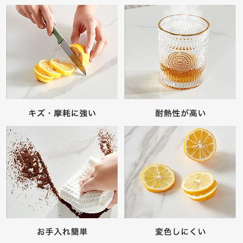 8%OFFクーポン★ナイトテーブル 収納棚 引き出し2杯 サイドテーブル セラミック天板 収納付き チェスト 寝室 リビング コンパクト |  | 10