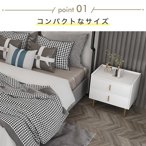 7%OFFクーポン★サイドテーブル ナイトテーブル コンパクト 引き出し収納 スリム  リビング 寝室 モダン 省スペース 北欧 幅30 35 40 45 50cm |  | 05