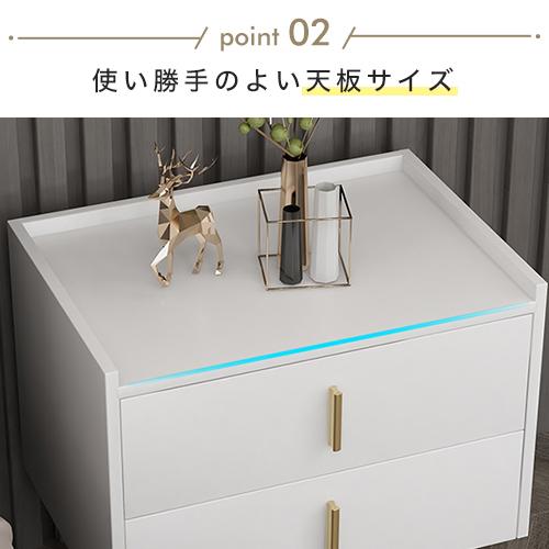 7%OFFクーポン★サイドテーブル ナイトテーブル コンパクト 引き出し収納 スリム  リビング 寝室 モダン 省スペース 北欧 幅30 35 40 45 50cm |  | 06