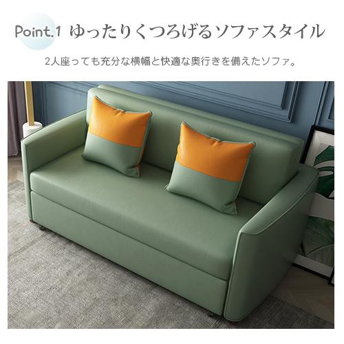 ソファ　ソファー　ソファセット　グレー×ブラック　ソファーベッド　多機能 ソファー 3人掛け ソファ 多機能ソファベッド 【グレー
