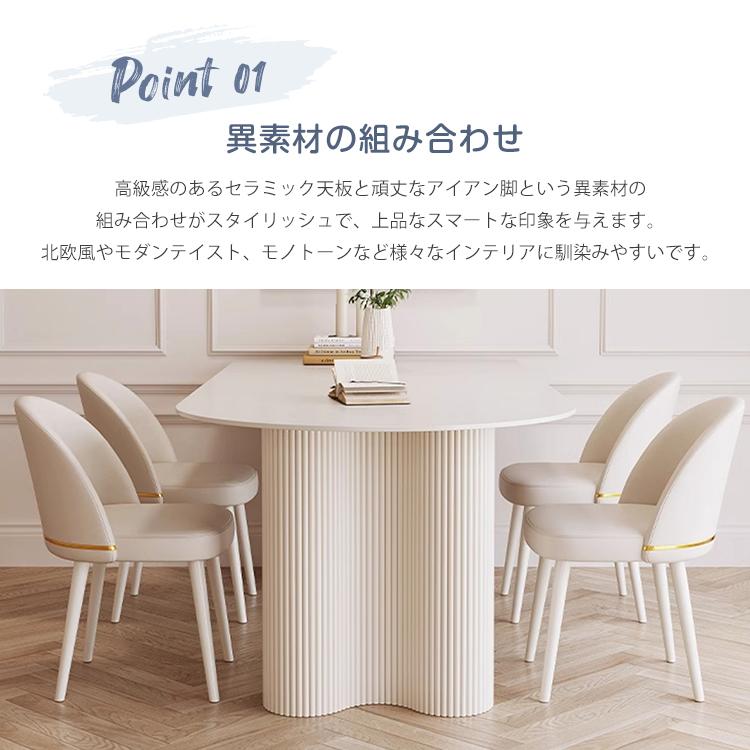 新品　引取限定　180cm セラミックダイニングテーブル　ホワイト 楽天市場】【P10倍! 9/5限定】 ダイニングテーブル セラミック 6