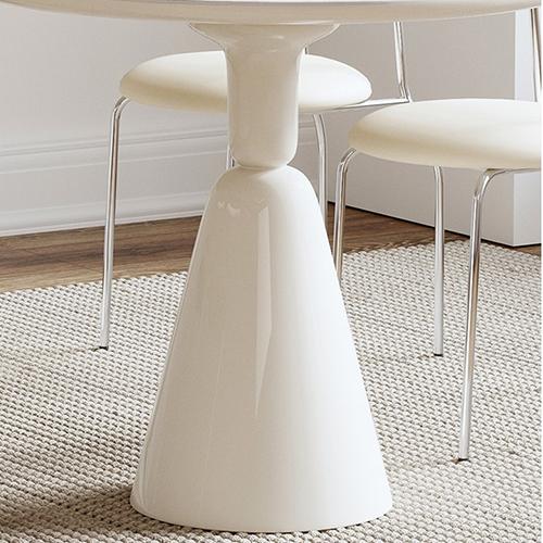 8%OFFクーポン★ダイニングテーブル セラミックテーブル ホワイト 食卓 食事テーブル 大理石柄 幅130 140 160 180cm 楕円形 会議テーブル 高級感 2本脚 |  | 06