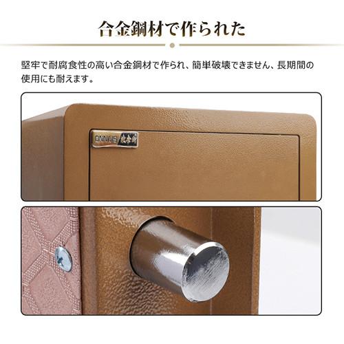 期間限定セール★金庫 家庭用 おしゃれ 盗難防止 保管庫 小型 防犯金庫 電子ロック 暗証番号 店舗用 中型 防犯対策 アンカーボルト付き 31×20×20cm |  | 10