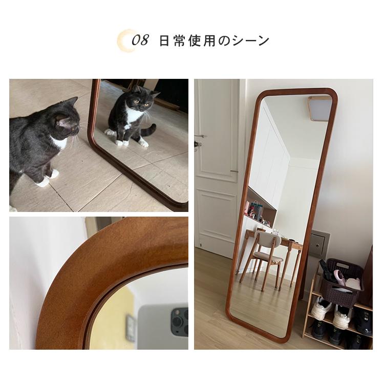 引き渡し限定❗️大型スタンドミラー 木製フレーム ダークブラウン 引き渡し限定❗️大型スタンドミラー 木製フレーム ダークブラウン