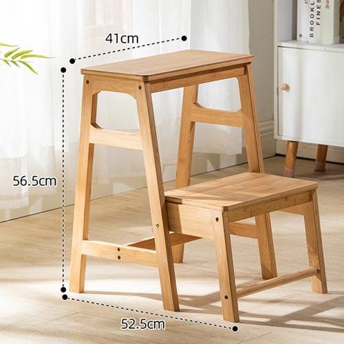 期間限定セール★踏み台 ステップ台 2段 折り畳み式 脚立 ステップアップ 竹製 おしゃれ はしご 梯子 可愛い 収納簡単 北欧 高級感 チェア |  | 04