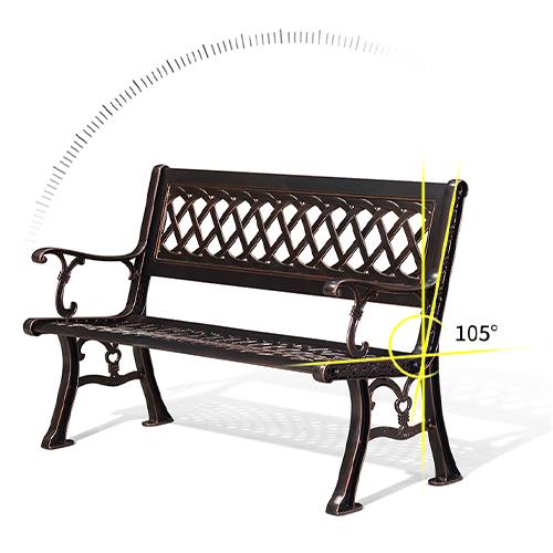 パークベンチ ガーデンベンチ ひまわり 向日葵 ガーデンチェア