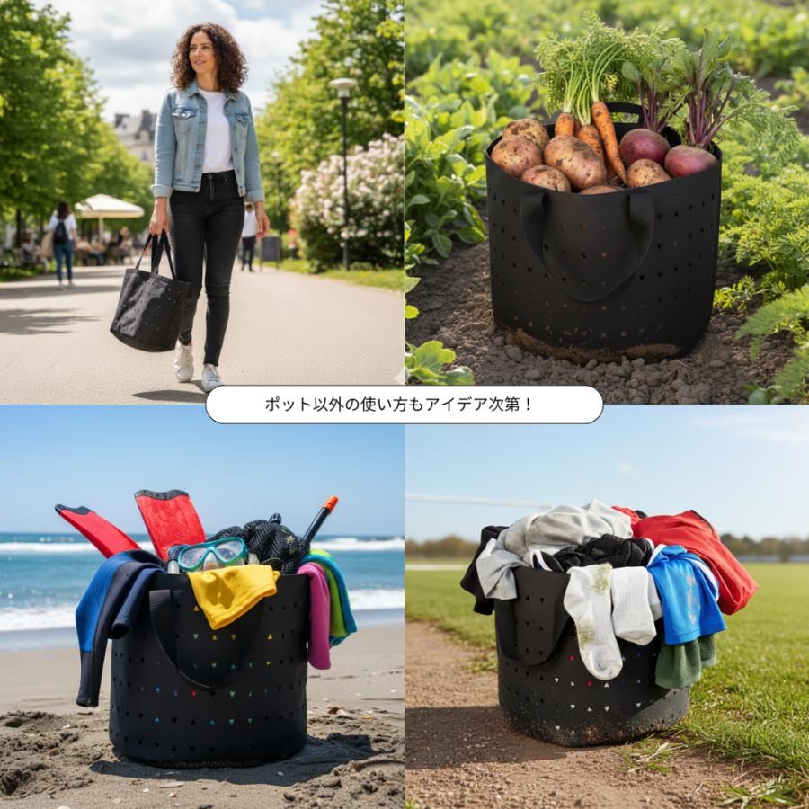 MIRAI POT OX 26.4L/12号 6枚セット : 吉瀬園芸 - 通販 - Yahoo