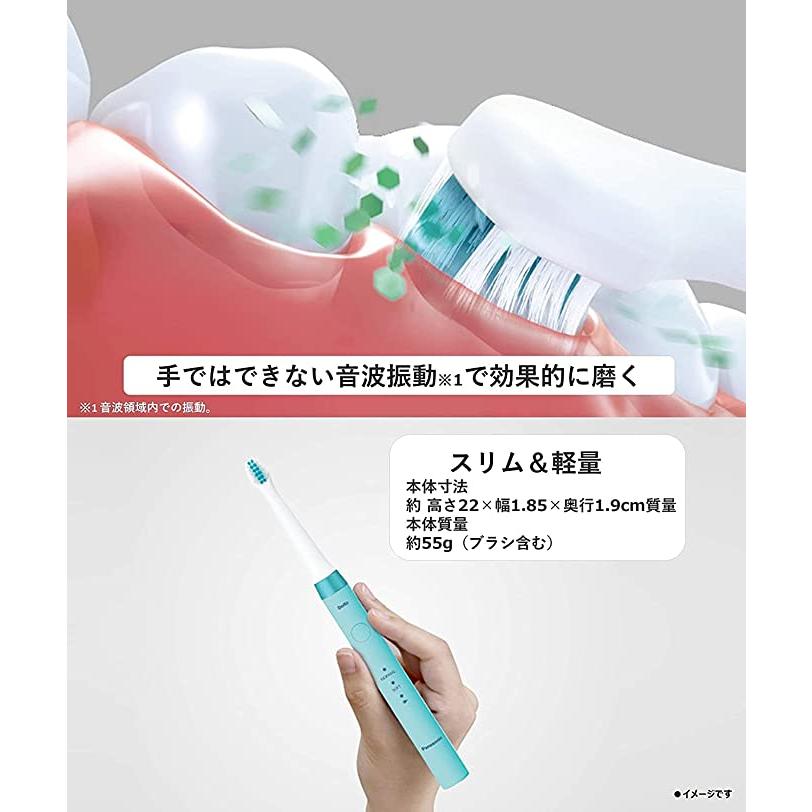 パナソニック 電動歯ブラシ ドルツ 青 EW-DM62-A : KICHI-shop - 通販 
