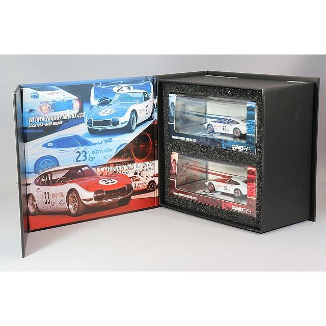 イノモデル 1/64 トヨタ 2000GT 1968 SCCA #23 D.ジョーダン & #33 S