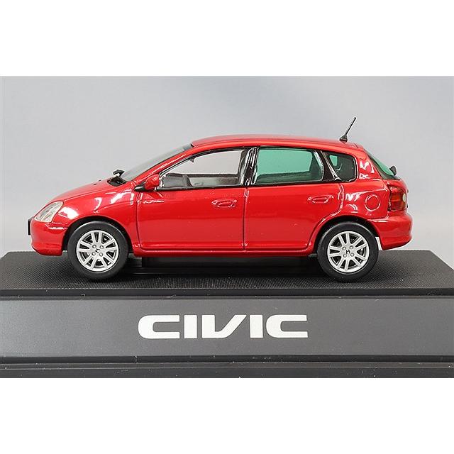 ミニカー/完成品 エブロ 1/43 ホンダ シビック 7代目 EU型 レッド