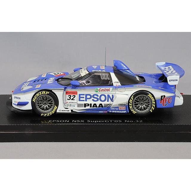 エブロ 1/43 エプソン NSX 2005 スーパーGT GT500 #32 松田次生/A