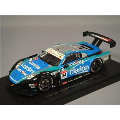 ミニカー/完成品 エブロ 1/43 ウッドワン クラリオン Z 2007 スーパー