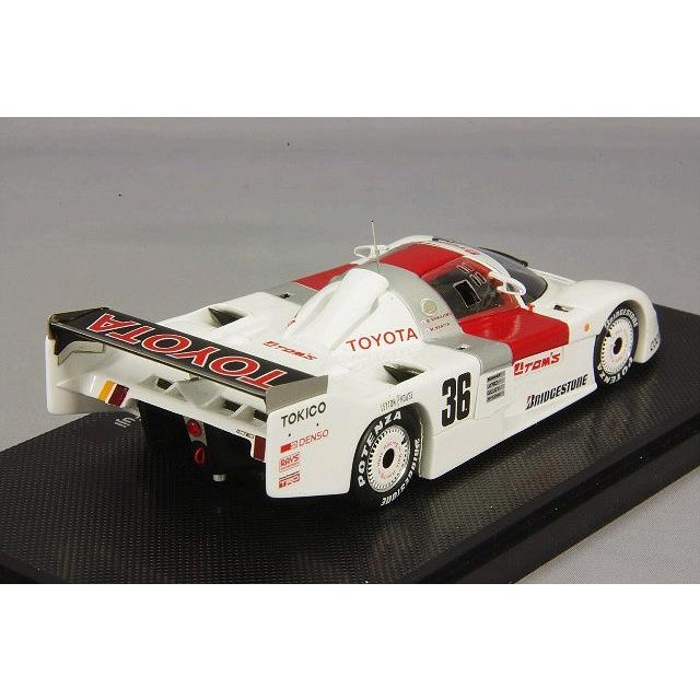ミニカー/完成品 エブロ 1/43 トヨタ TOM'S 86C 1986 WEC JAPAN 富士