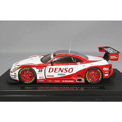 ミニカー/完成品 エブロ 1/43 デンソー ダンロップ サード SC430 2010