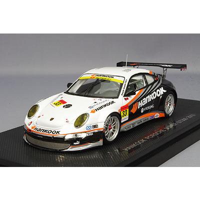 エブロ 1/43 ハンコック ポルシェ 2010 スーパーGT GT300 #33 木下みつ