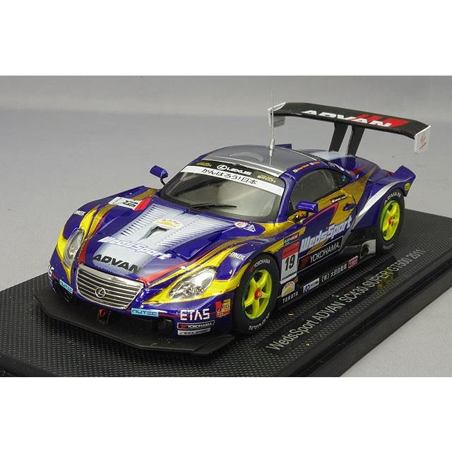 ミニカー/完成品 エブロ 1/43 ウェッズスポーツ アドバン SC430 2011
