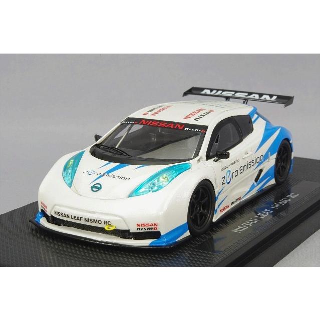 ミニカー/完成品 エブロ 1/43 日産 リーフ ニスモ RC ホワイト ミニカー/完成品 エブロ 1/43 日産 リーフ ニスモ RC ホワイト