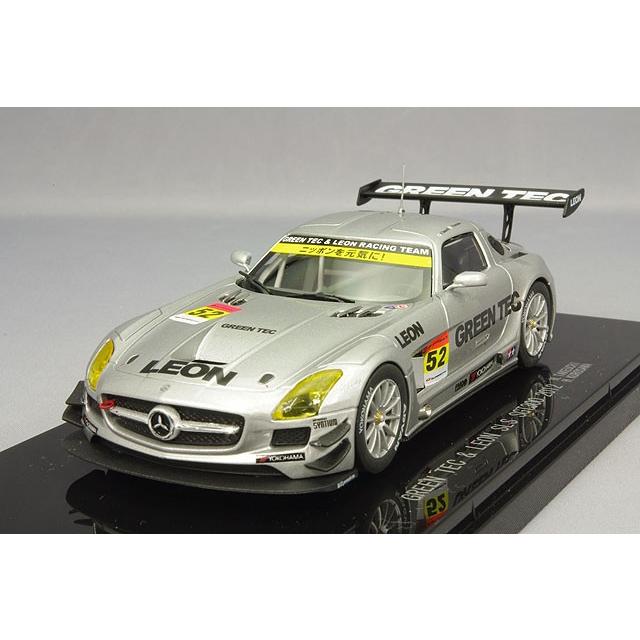ミニカー/完成品 エブロ 1/43 GREEN TEC & LEON SLS 2012 スーパー
