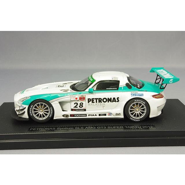 ミニカー/完成品 エブロ 1/43 ペトロナス シンティアム SLS AMG GT3 2012 スーパー耐久 #28 M.Moh/片岡龍也/J.Lester |  | 01