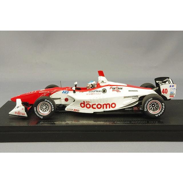 エブロ 1/43 ドコモ チーム ダンデライオン レーシング 2012