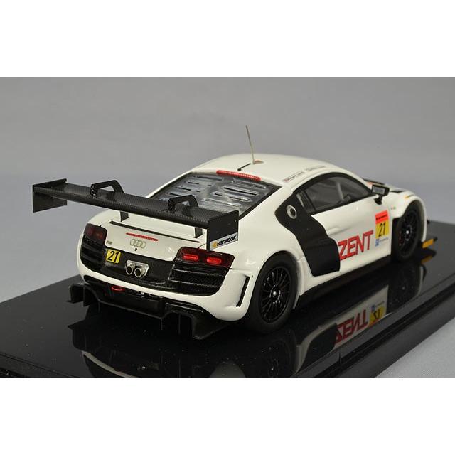 ミニカー/完成品 エブロ 1/43 ZENT アウディ R8 LMS ウルトラ 2013 スーパーGT300 岡山 テスト #21 ホワイト レジン製 |  | 02