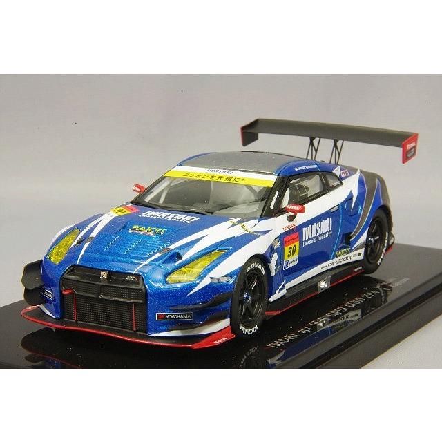 ミニカー/完成品 エブロ 1/43 IWASAKI apr GT-R 2014 スーパーGT300