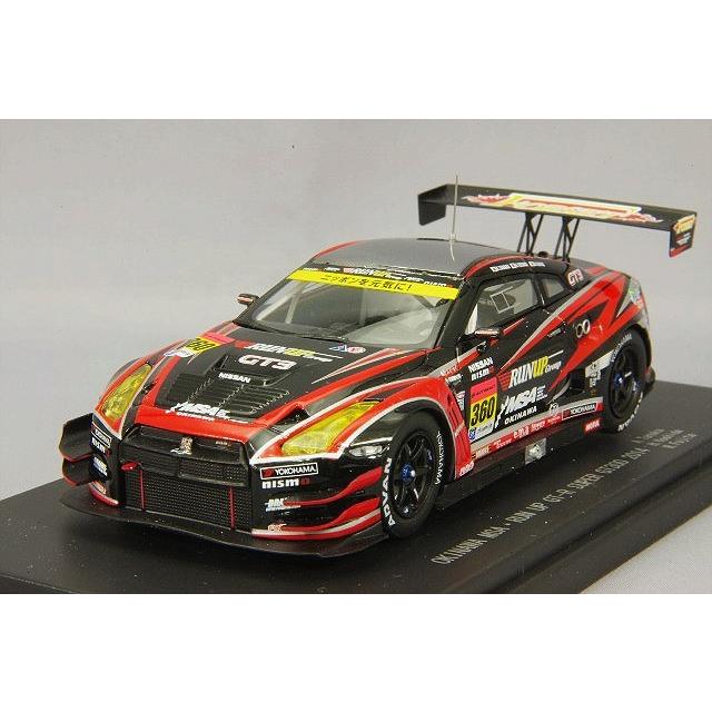 ミニカー/完成品 エブロ 1/43 沖縄IMP RUN UP GT-R 2014 スーパーGT300