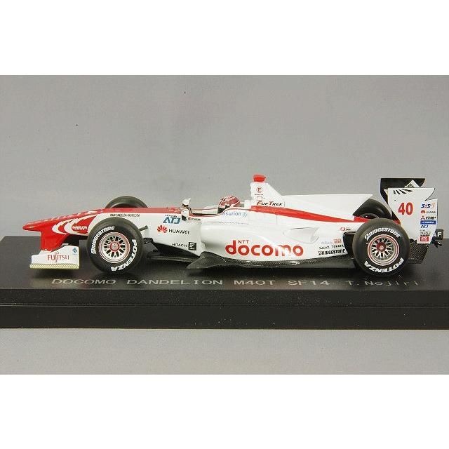 ミニカー/完成品 エブロ 1/43 ドコモ ダンディライアン M40T SF14 2014