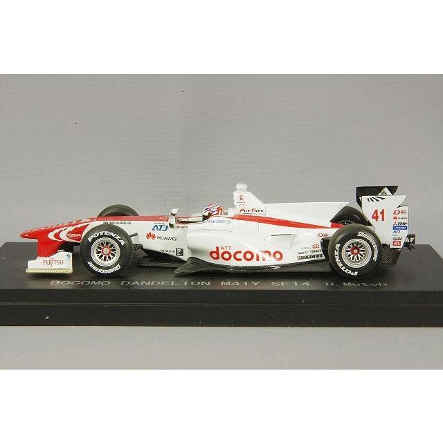ミニカー/完成品 エブロ 1/43 ドコモ ダンディライアン M40T SF14 2014 スーパーフォーミュラ #41 武藤英紀 |  | 01