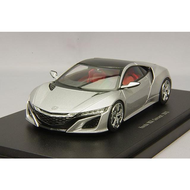 ミニカー/完成品 エブロ 1/43 ホンダ NSX コンセプト 2013 シルバー
