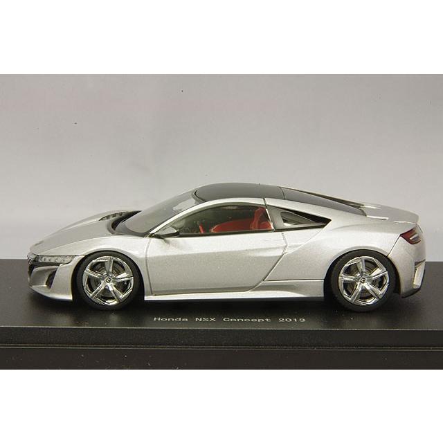 ミニカー/完成品 エブロ 1/43 ホンダ NSX コンセプト 2013 シルバー
