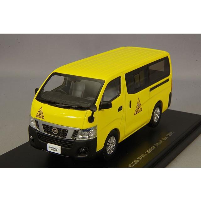 ミニカー/完成品 エブロ 1/43 日産 NV350 キャラバン 2012 スクール
