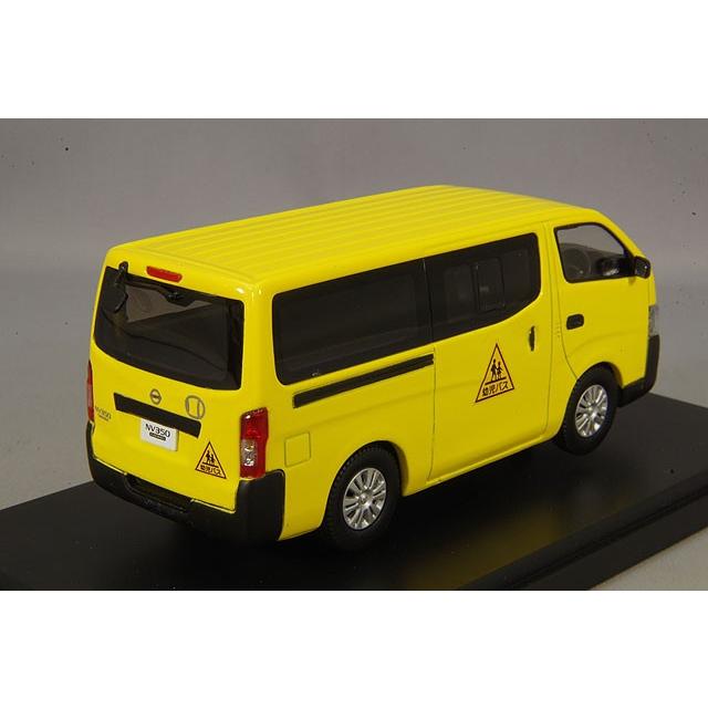 ミニカー/完成品 エブロ 1/43 日産 NV350 キャラバン 2012 スクール