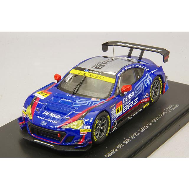 エブロ 1/43 スバル BRZ R&D スポーツ スーパーGT300 2018 #61 井口卓