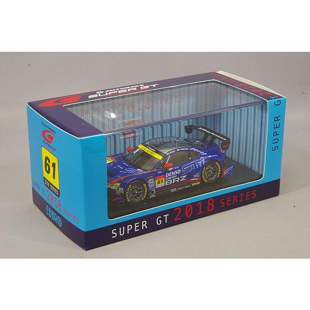 エブロ 1/43 スバル BRZ R&D スポーツ スーパーGT300 2018 #61 井口卓