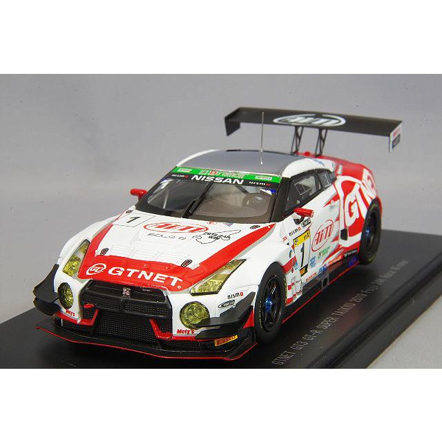 ミニカー/完成品 エブロ 1/43 GTNET GT3 GT-R 2019 スーパー耐久 富士